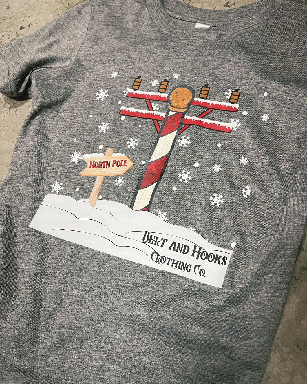 North Powerline Pole Tee