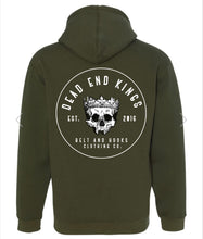 Load image into Gallery viewer, Skull Dead End Kings Hoodie
