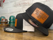 Load image into Gallery viewer, Belt and Hooks Logo - Flat Bill Trucker SnapBack Hat
