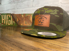 Load image into Gallery viewer, Camo Flat Bill Trucker SnapBack Hat
