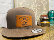 Load image into Gallery viewer, Belt and Hooks Logo - Flat Bill Trucker SnapBack Hat
